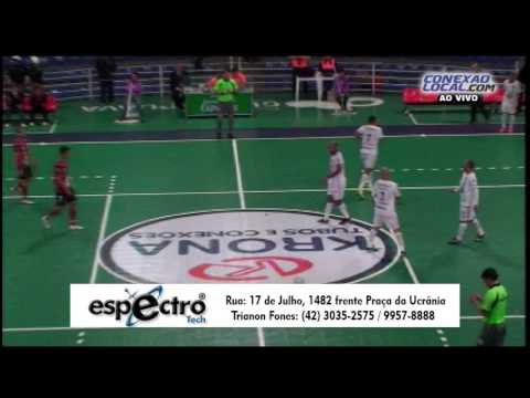 CAD/POKER GUARAPUAVA X MARINGÁ - 04/10/14 Paranaense de Futsal