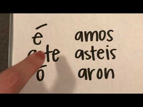 -ar & -er_-ir Preterite Endings Song