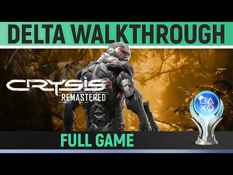Crysis Remastered - Full Game - DELTA Walkthrough Gameplay 🏆 + All Secondary Objectives