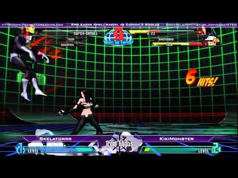 Epic Khaos April - MvC3 Singles - Skelatorrr vs KikiMonster