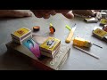 HOW TO MAKE MINI TRACTOR TROLLY WITH MATCHBOX DIY TOY MINI TRACTOR TOY
