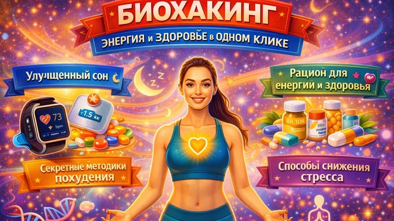Секреты биохакинга, о которых молчат!