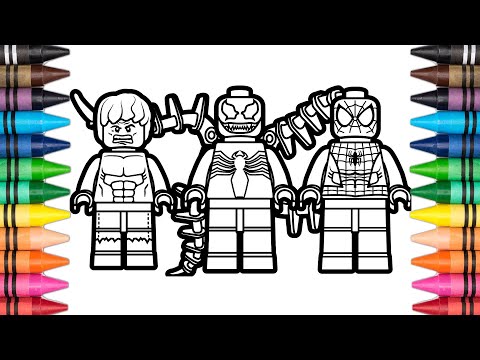 SPIDER-MAN VS HULK VS VENOM Coloring Page #291 - N3WPORT - Power (feat. braev) [NCS Release]