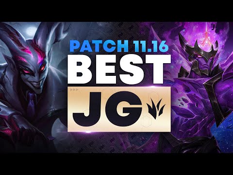 The BEST Junglers For All Ranks On Patch 11.16! | Tier List League of Legends Season 11