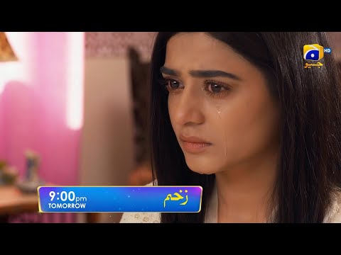 Zakham Episode 08 Promo | Sehar Khan | Aagha Ali | Tomorrow at 9:00 PM only on Har Pal Geo