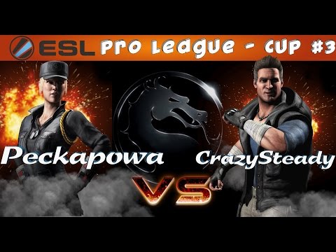 ESL MKX Pro League - Cup #3 - Peckapowa vs CrazySteady  (Sweet 16)