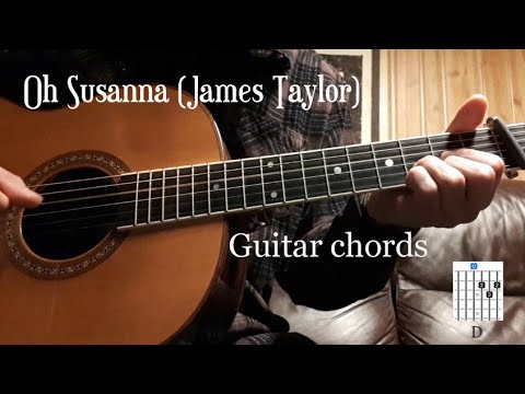 James Taylor Oh Susanna - chords