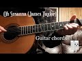 James Taylor Oh Susanna - chords