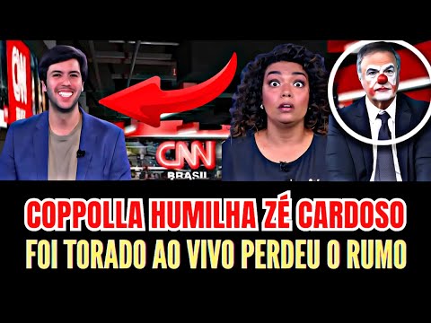 IT'S BECOME A JOKE! COPPOLLA CRUSHES ZÉ CARDOSO IN A LIVE DEBATE, HE LOST HIS WAY HOME😱