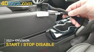 Buick Envision DISABLE Auto Start/Stop Feature - Turn ON and OFF permanently! [2021+]