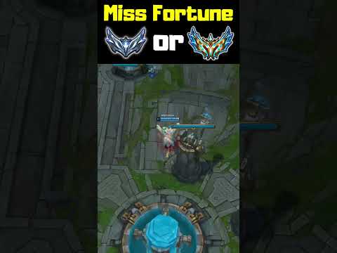 Silver Miss Fortune vs. Challenger Miss Fortune Part 4 - League of Legends #shorts