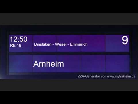 Blechelse Oberhausen Hbf während Bauarbeiten