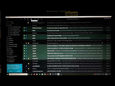 Lire ma boîte mail surchargée