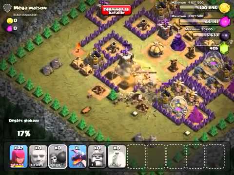 comment gagner mega maison clash of clans