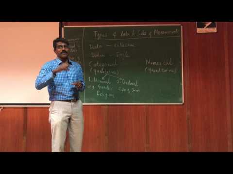 Data types & scales of measurement