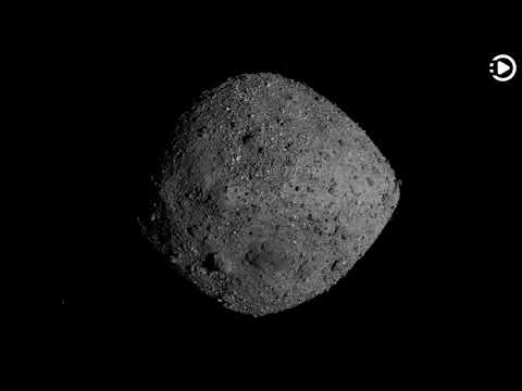 APOD: 2020-10-12 - Descending Toward Asteroid Bennu (Narrated by Emma)