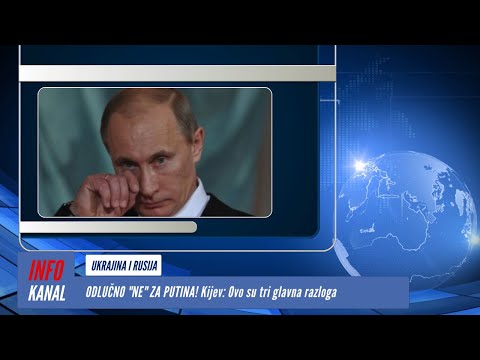 ODLUČNO "NE" ZA PUTINA Kijev: Ovo su tri glavna razloga