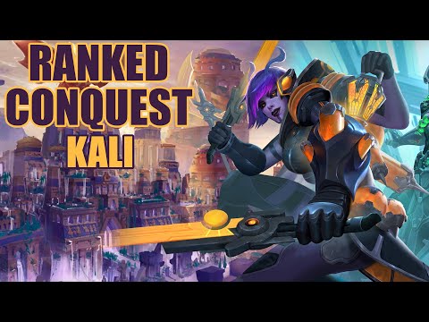 Kali, No se Usar Esto - Conquista Ranked SMITE / Gameplay Español