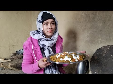 How To Cook Eggplant Stir Fried | Village Life Afghanistan @GrandmaVillageLife