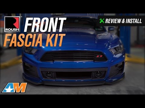 2015-2017 Mustang Roush Front Fascia Kit - Unpainted Review & Install