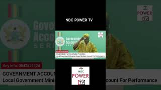 Ahmed Ibrahim Account To Ghanaians On The Local Government Sector - Part 2