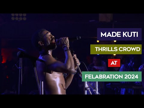 Made Kuti's Electrifying Performance at Felabration 2024
