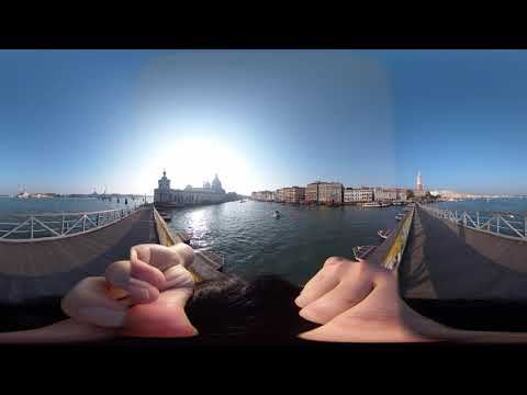 Venice Marathon 2019 Ponte sul Canal Grande 360° 4K