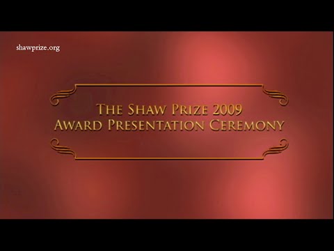 The Shaw Prize Award Presentation Ceremony 2009