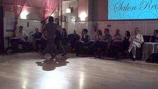 Mariana Galassi and Julio Mendez at Salon Reale, NYC 2013