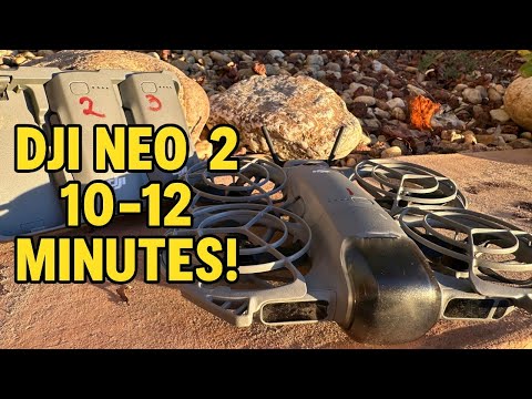 DJI NEO 2 BATTERY TEST — Real Flight Times Revealed! #shaunthedrone