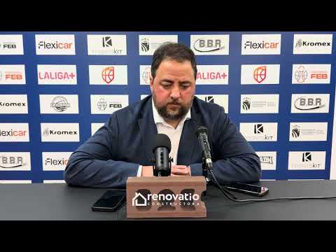 Rueda de prensa Sergio García // Flexicar Fuenlabrada VS Inveready Gipuzkoa Basket