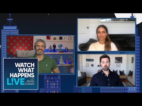 Andrew Rannells on Tension Between Patti LuPone & Glenn Close | WWHL