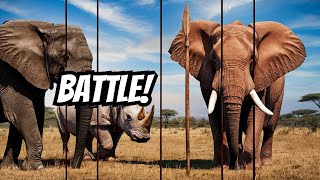 The Ultimate Showdown: Rhino vs. Elephant