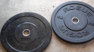 Chinese Bumper Plates vs. Rogue Echo