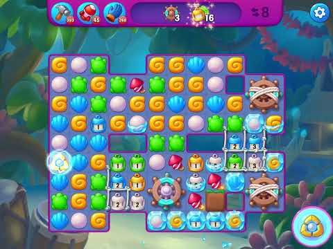 Fishdom Very Hard level 6497 no boosters フィッシュダム ベリーハード [Friend's]