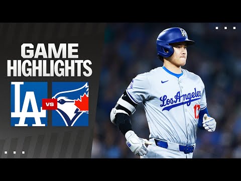 Dodgers  vs. Blue Jays Game Highlights (4/27/24) | MLB Highlights
