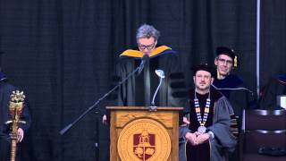 preview picture of video 'IUP Winter 2014 Undergraduate Commencement, Krys Kaniasty, Keynote Speaker'