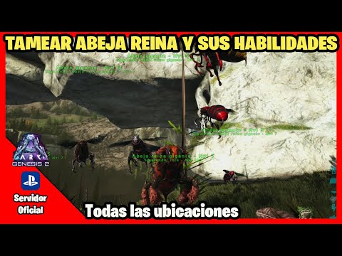 TAMEAR ABEJA REINA GIGANTE | Ubicaciones y Habilidades | ARK GÉNESIS 2