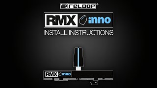 Reloop RMX-90 DVS DJ Club Mixer - How To Install The Reloop RMX Innofader (Tutorial)