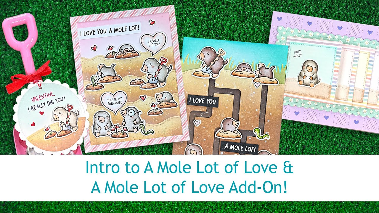 Intro to A Mole Lot of Love & A Mole Lot of Love Add-On + 4 projects from start to finish