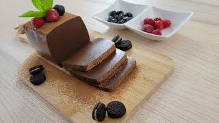 Chocolate dessert no baking no flour