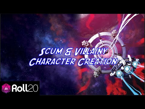 Creating a Character in Scum & Villainy