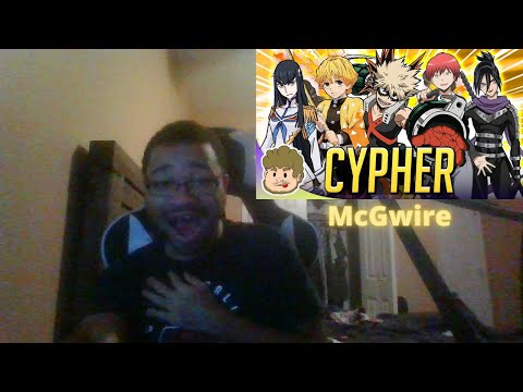 RIVALS OF ANIME SINGING CYPHER - McGwire ft GameboyJones, HalaCG + More (Reaction)