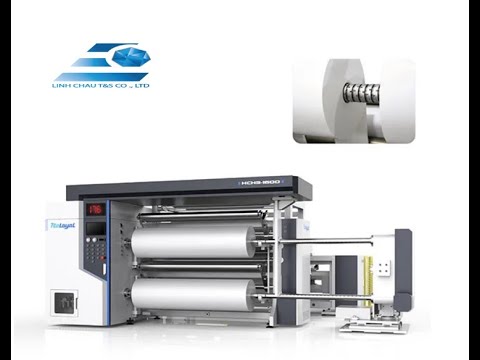 MÁY CHIA CUỘN GIẤY DECAL TỐC ĐỘ CAO HCH3