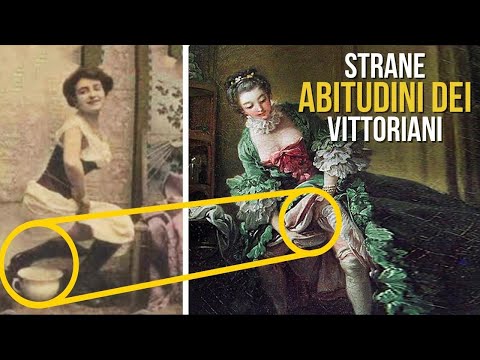 Igiene nell'età vittoriana! Come facevano le donne a usare il bagno in quei vestiti enormi di allora