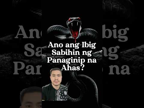 Ano ang Ibig sabihin ng panaginip na ahas #snake #DreamInterpretation #DreamMeaning