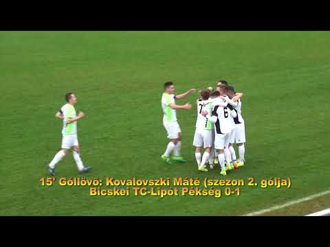 Bicskei TC - Lipót Pékség SE 0-2 összefoglalója 2019.11.10.