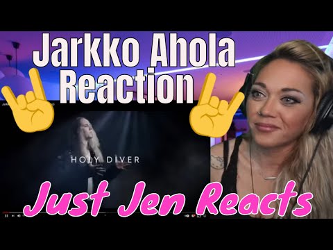 Jarkko Ahola HOLY DIVER REACTION | Just Jen reacts to Jarkko Ahola HOLY DIVER | HOLY EPICNESS!!!
