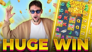 HUGE WIN ON SUPER MONEY WORLD - CRAZY GAME - WITH CASINODADDY 💰🔥