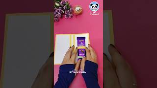 DIY Chocolate Gift Idea For Raksha Bandhan #shorts #chocolatedaygift #rakhigift #chocolatewrapping